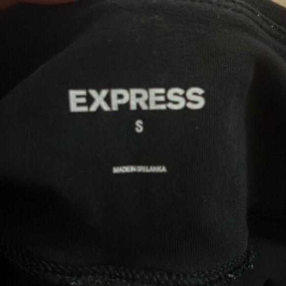 2 pairs of Express black leggings size small - Picture 3 of 8